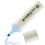 Zakreślacz E-24 ECOLINE EDDING, 2-5 mm, pastelowy niebieski (opakowanie 10 szt.)