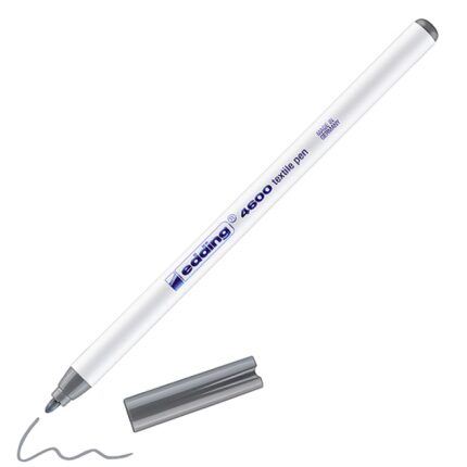 Pisak tekstylny e-4600 EDDING, 1 mm, szary