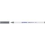 Pisak tekstylny e-4600 EDDING, 1 mm, szary - obrazek 2