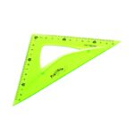 Ekierka KEYROAD, 13 cm, 45 stopni, elastyczna, zawieszka, mix kolorów - obrazek 2