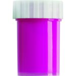Farby plakatowe KEYROAD, 6x22ml, pędzelek gratis, neonowe , w pudełku, mix kolorów - obrazek 7