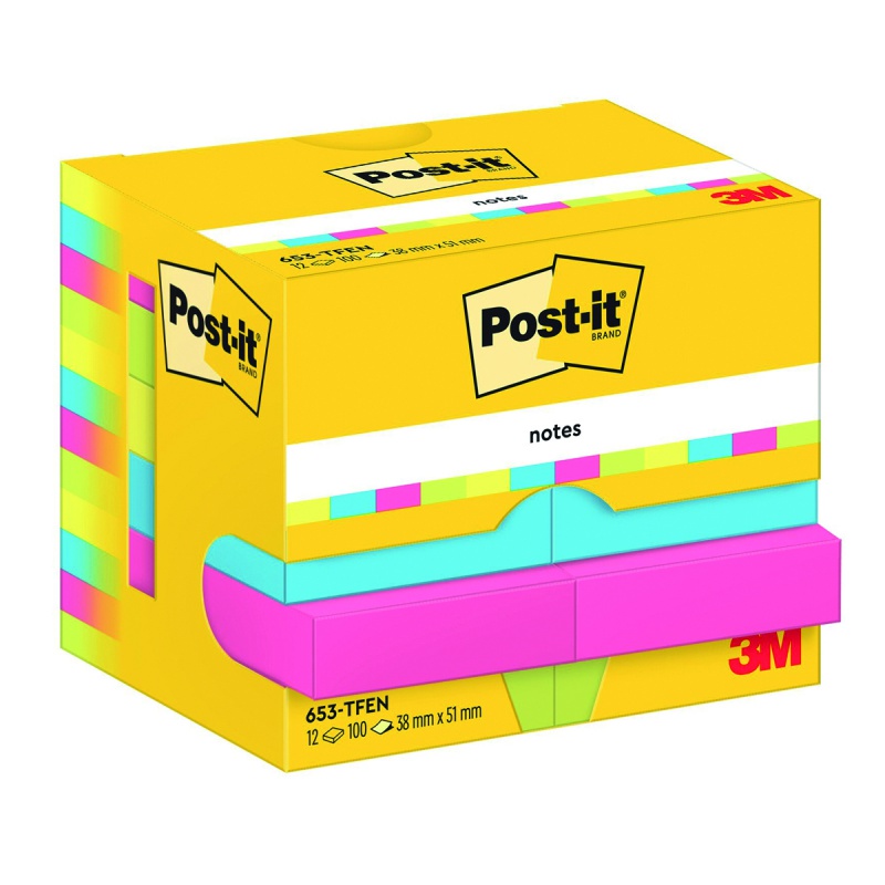 319525-348247-karteczki_samoprzylepne_post_it_energetic_38-800w Karteczki samoprzylepne Post-it®, ENERGETIC, 38x51mm, 12x100 kart. - obrazek 1
