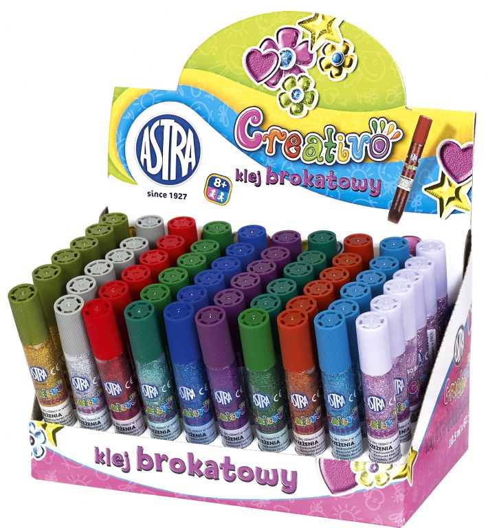 Klej brokatowy Creativo ASTRA 10,5 ml Klej brokatowy Creativo ASTRA 10,5 ml - obrazek 1