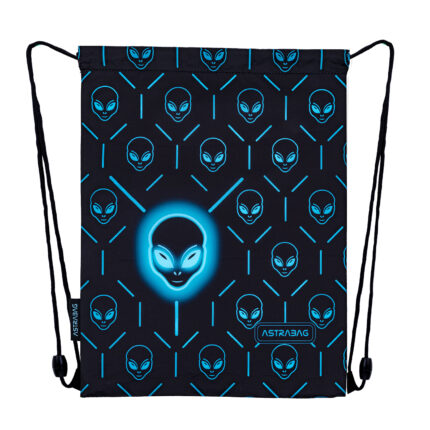 WOREK SZKOLNY NA BUTY WORKOPLECAK ASTRABAG NEON UFO, AD1 DLA CHŁOPAKA