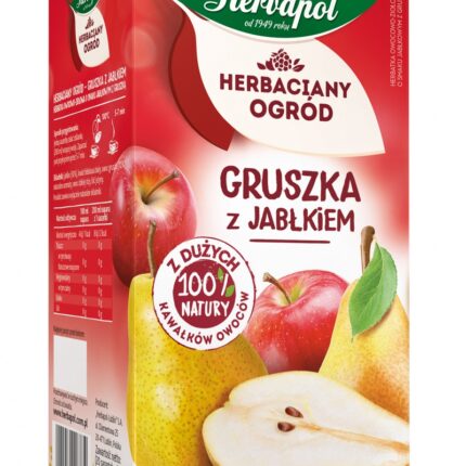 Herbata HERBAPOL Herbaciany Ogród, 20 torebek, gruszka z jabłkiem