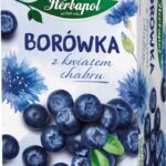 Herbata HERBAPOL ziołowo-owocowa, 20 torebek, borówka z kwiatem chabru
