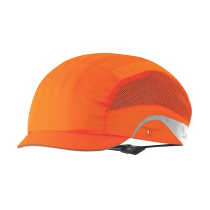 Lekka czapka ochronna HardCap Aerolite®, 2,5cm daszek, pomarańczowa o wysokiej widoczności (opakowanie 20 szt.)