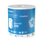 Czyściwo przemysłowe VELVET Professional, 2-warstwowe, 800 listków, 200m, 1szt., białe