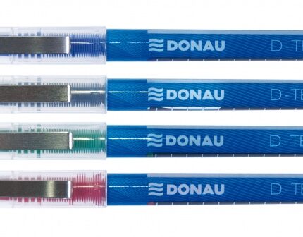 Cienkopis kulkowy DONAU D-TECH, zielony