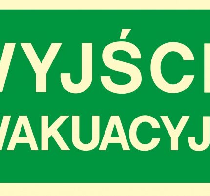 Znak TDC, Wyjście ewakuacyjne
