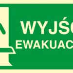 Znak TDC, Kierunek do wyjścia ewakuacyjnego – w lewo 2
