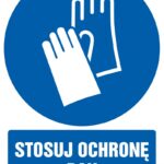 Znak TDC, Stosuj ochronę rąk
