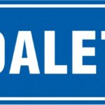 Znak TDC, Toaleta