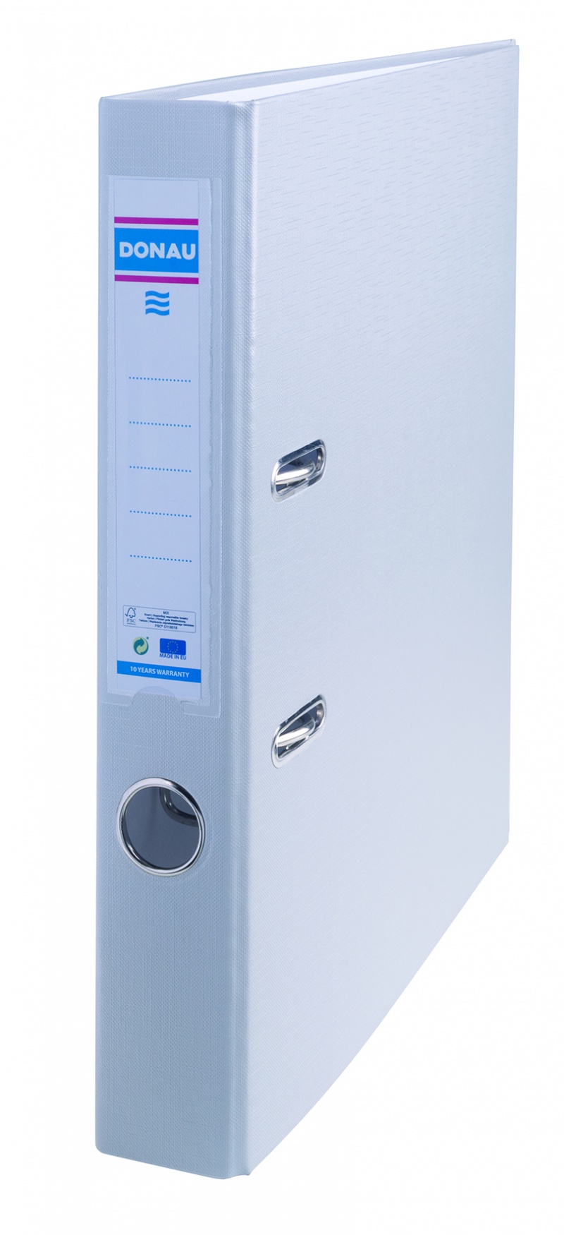 326043-355774-segregator_donau_master_fsc_pp_a4_50mm_szary-800w Segregator DONAU Master FSC, PP, A4/50mm, szary (opakowanie 10 szt.) - obrazek 1