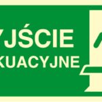 Znak TDC, Kierunek do wyjścia ewakuacyjnego – w prawo 2
