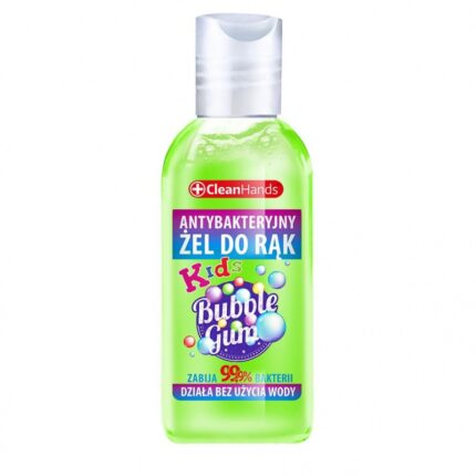 Antybakteryjny żel do rąk CLEAN HANDS, guma balonowa, 50 ml