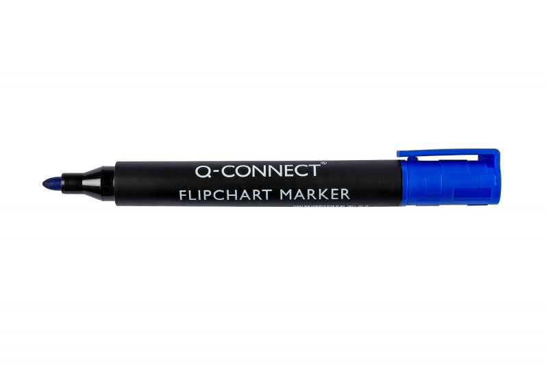 327514-357247-marker_do_flipchartow_q_connect_okragly_nieb-800w Marker do flipchartów Q-CONNECT, okrągły, niebieski - obrazek 1