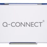 Poduszka do stempli Q-CONNECT, z tuszem, 110x70mm, metalowa, niebieska