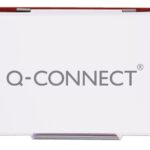 Poduszka do stempli Q-CONNECT, z tuszem, 110x70mm, metalowa, czerwona