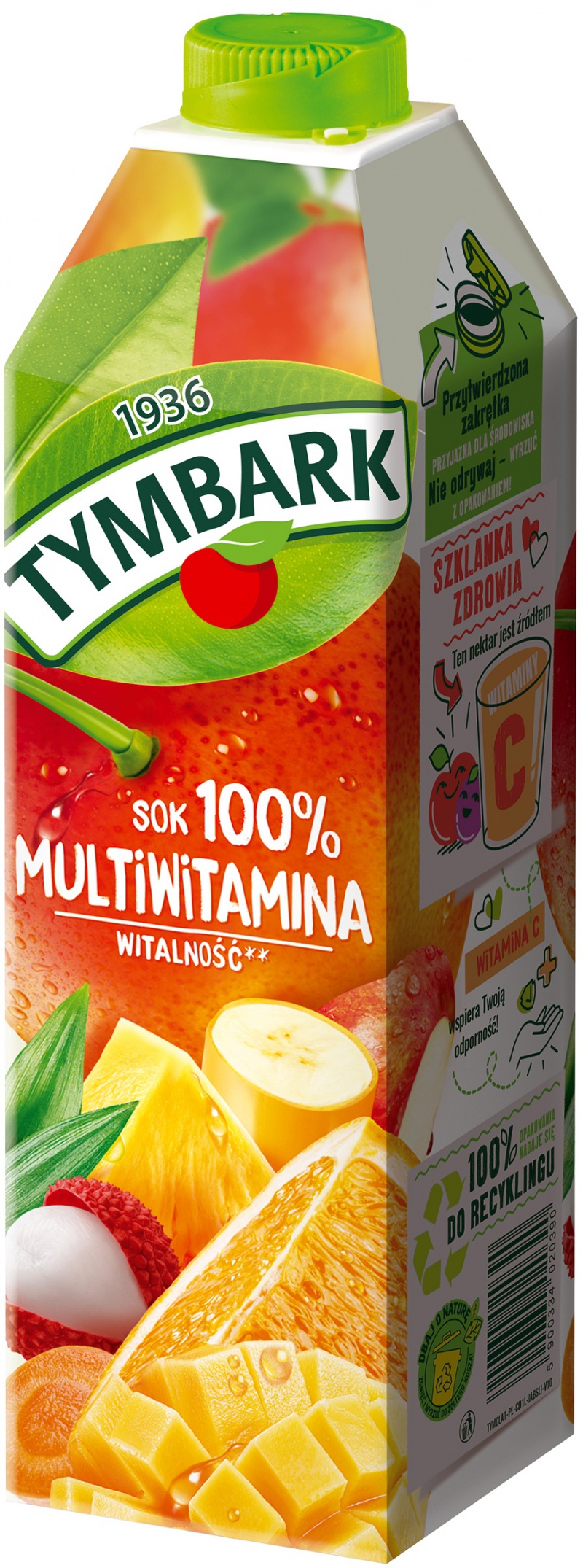 327934-220610-sok_tymbark_1_l_multiwitamina-800w-1 Sok TYMBARK, 1 l, multiwitamina (opakowanie 12 szt.) - obrazek 1