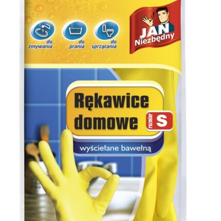 Rękawice domowe JAN NIEZBĘDNY, rozmiar S