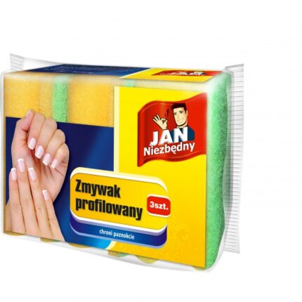 Zmywak profilowany JAN NIEZBĘDNY, 3 szt.