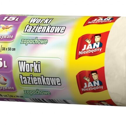 Worki łazienkowe JAN NIEZBĘDNY, 15l, 26szt.