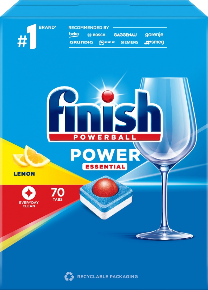 329065-358863-tabletki_do_zmywarki_finish_power_essential_-800w Tabletki do zmywarki FINISH Power Essential, 70szt., lemon - obrazek 1