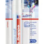 Marker do powierzchni szklanych E-95 EDDING, 1,5-3mm, blister, biały