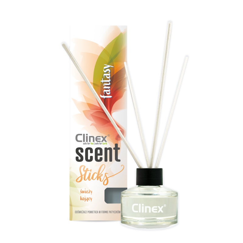 330703-360530-patyczki_zapachowe_clinex_scent_sticks_fanta-800w Patyczki zapachowe CLINEX Scent Sticks, Fantasy, 45ml - obrazek 1