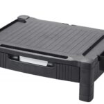 Podstawka pod monitor Q-Connect, 43,4x33,6cm, z regulacją wysokości, czarna