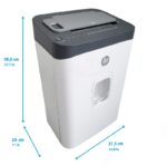 Niszczarka HP ONESHRED Auto 200CC, biało-szara - obrazek 19