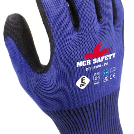 Rękawice antyprzecięciowe MCR CT1071PU, rozm. 6 (opakowanie 12 szt.)