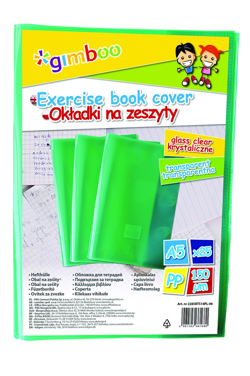 334212-24538-okladka_na_zeszyt_gimboo_krystaliczna_a5_150m-800w Okładka na zeszyt GIMBOO, krystaliczna, A5, 150mikr., zielona (opakowanie 25 szt.) - obrazek 1