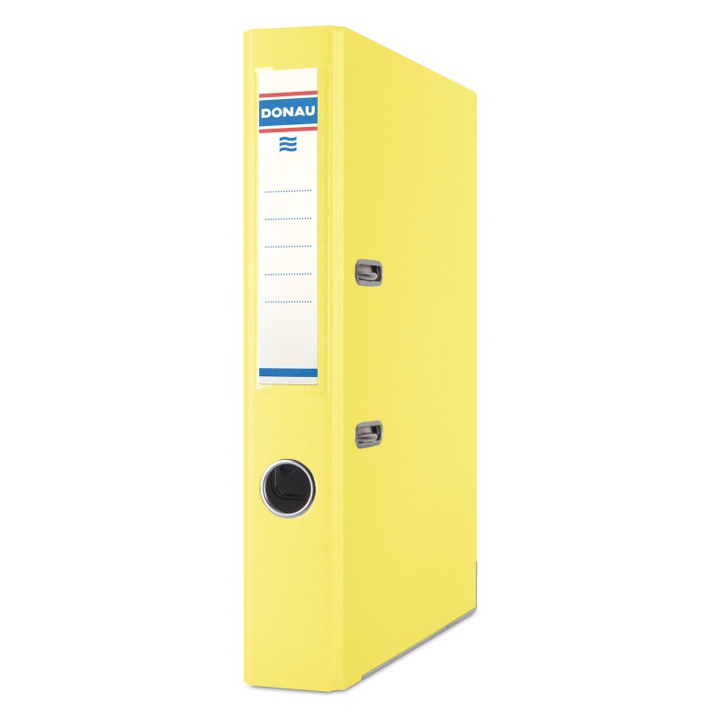 335855-14601-segregator_donau_premium_s_pp_a4_50mm_zolty-800w Segregator DONAU Premium-S, PP, A4/50mm, żółty - obrazek 1