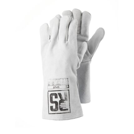 Rękawice MIG RS SPLIT, spawalnicze, rozm.11, białe (opakowanie 12 szt.)