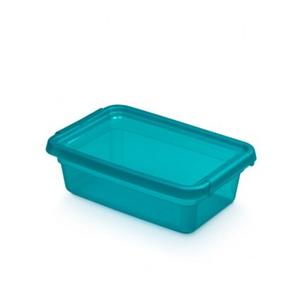 Pojemnik do przechowywania MOXOM BaseStore Color, 3l, ocean, transparentny niebieski