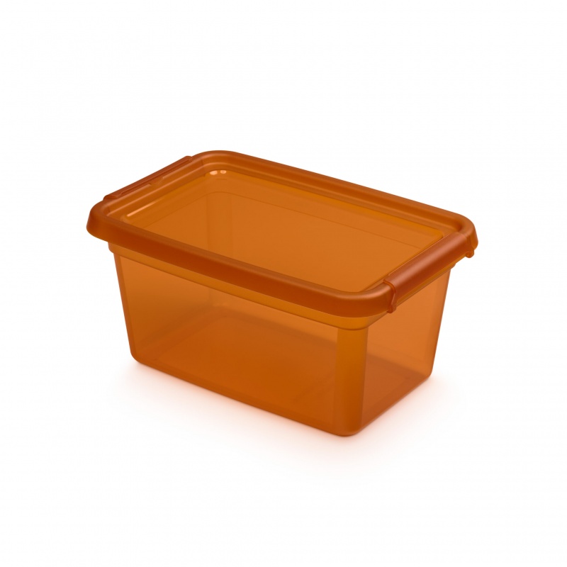336090-363654-pojemnik_do_przechowywania_moxom_basestore_c-800w-1 Pojemnik do przechowywania MOXOM BaseStore Color, 4,5l, amber, transparentny pomarańczowy - obrazek 1