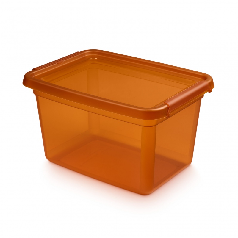 336100-363656-pojemnik_do_przechowywania_moxom_basestore_c-800w-1 Pojemnik do przechowywania MOXOM BaseStore Color, 15l, amber, transparentny pomarańczowy - obrazek 1