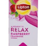 Herbata LIPTON Feel Good Selection, Relax, malina, 25 kopert