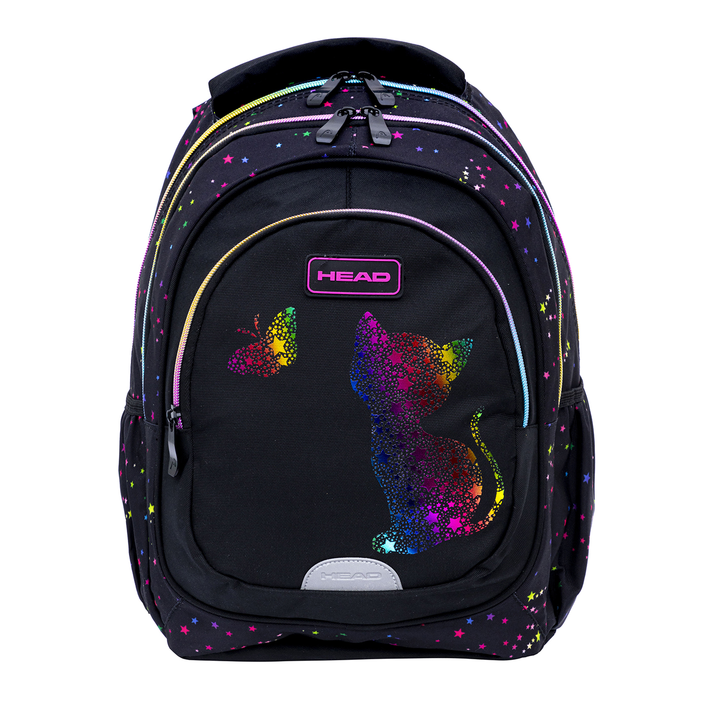 PLECAK HEAD GOLDEN EFFECT RAINBOW KITTY, AB330 DLA DZIEWCZYNKI KLASA 1 3 DLA DZIEWCZYNKI KLASA 1 - 3 PLECAK HEAD GOLDEN EFFECT RAINBOW KITTY, AB330 DLA DZIEWCZYNKI KLASA 1 3 DLA DZIEWCZYNKI KLASA 1 - 3 - obrazek 1