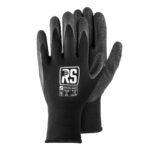 Rękawice dziane RS Safe Tec Black, rozm. 11, czarne (opakowanie 12 szt.)