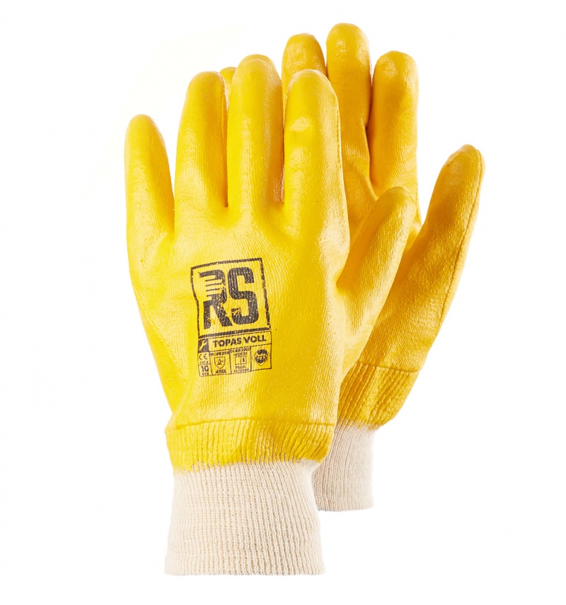 338491-366717-rekawice_nitrylowe_lekkie_rs_topas_voll_rozm-800w-1 Rękawice nitrylowe lekkie RS Topas Voll, rozm. 9, żółte (opakowanie 12 szt.) - obrazek 1