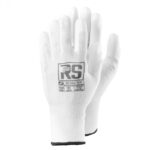 Rękawice dziane RS Ultra Tec, rozm. 7, białe (opakowanie 12 szt.)