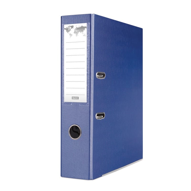 341994-237310-segregator_basic_s_z_szyna_pp_a4_75mm_granat-800w Segregator BASIC-S z szyną, PP, A4/75mm, granatowy - obrazek 1