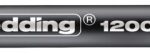 Pisak z cienką końcówką e-1200 EDDING, 1mm, czerwony