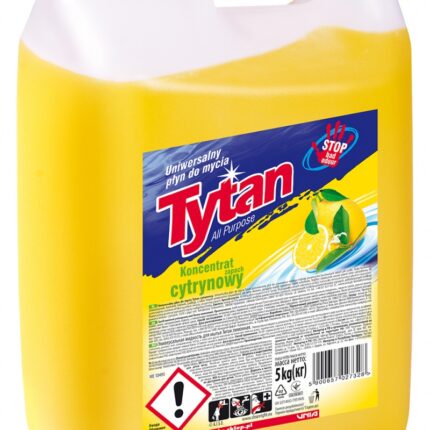 Płyn uniwersalny TYTAN, cytryna, 5l