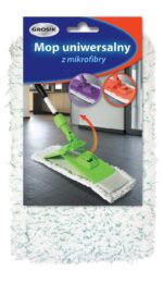 Mop GROSIK, uniwersalny z mikrofibry, wkład, 1 szt. mix kolorów - obrazek 2