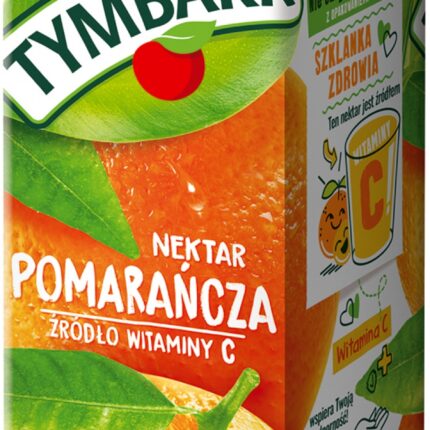 Nektar TYMBARK, 1l, pomarańczowy (opakowanie 6 szt.)