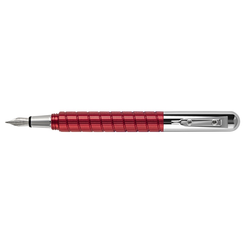 342731-366400-pioro_wieczne_giuliano_mazzuoli_officina_end-800w Pióro wieczne GIULIANO MAZZUOLI Officina End Mill, Bichrome, M, czerwone - obrazek 1